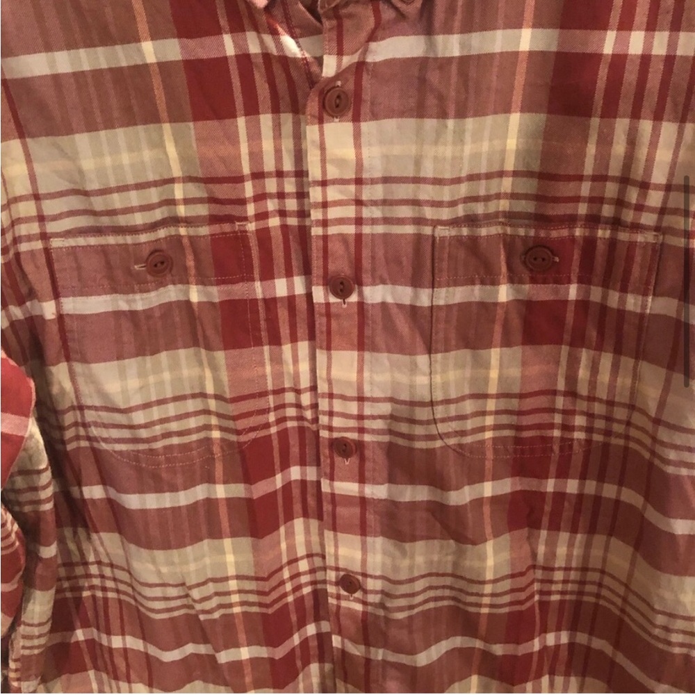 PATAGONIA Heavy Organic Cotton Plaid SHIRT XL - Picture 4 of 15